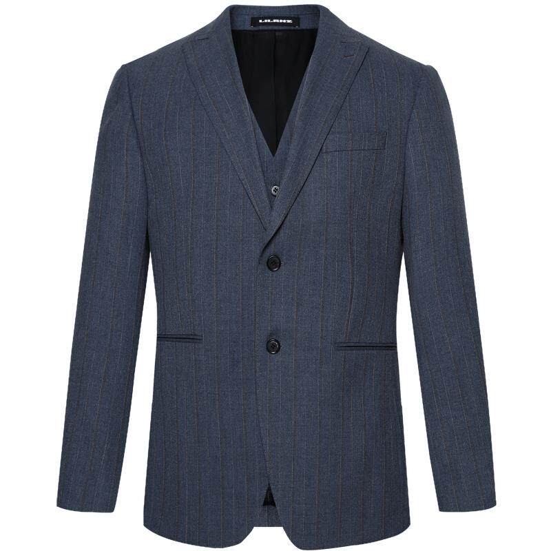 利郎官方含马甲三件套西服套装