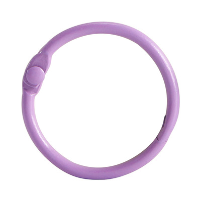 DIY配件彩色铁质活页手账卡圈