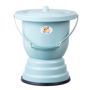 孕妇痰盂尿桶家用卧室带盖尿盆小便尿壶夜壶小马桶防臭便携坐便器