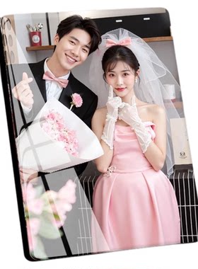 高级感结婚照定制相框摆台高清