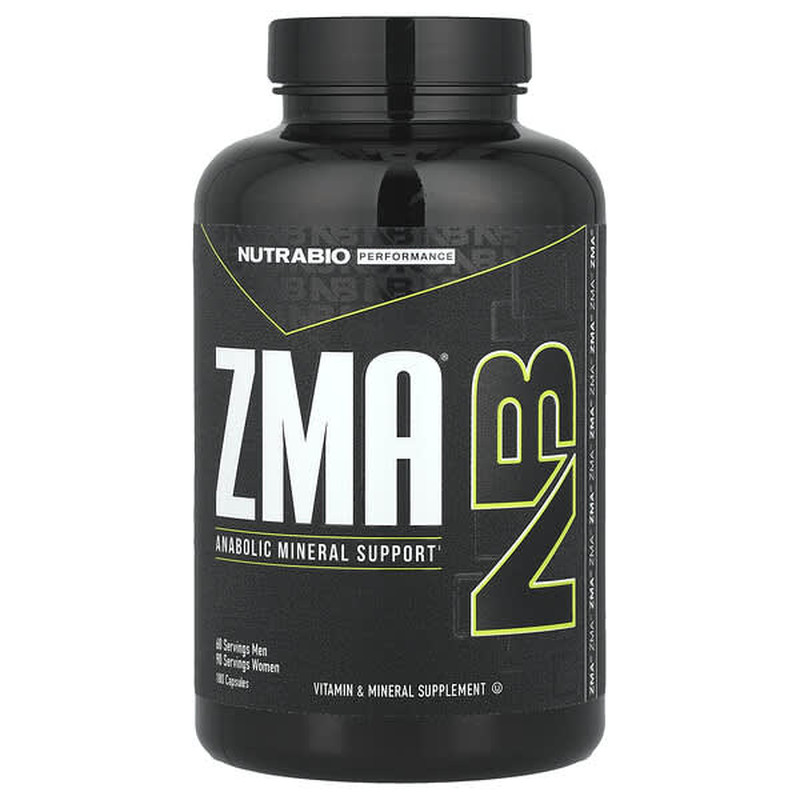 NutrabioLabs天冬氨酸镁ZMA锌维生素矿物质补充睡眠质量帮助