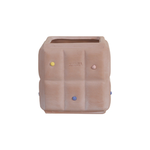 网红高级感彩陶粒创意花盆迷你桌面小陶盆透气吸水养根绿植盆栽