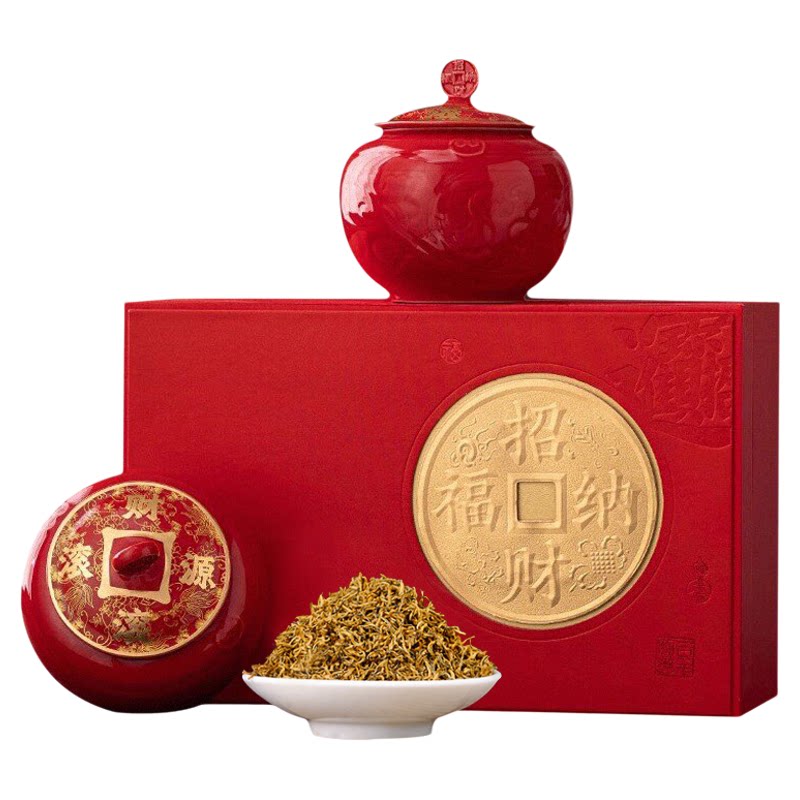 精选桐木关金骏眉红茶礼盒装500g