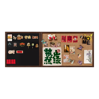 贝来云极网红黑板软木组合照片墙