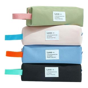 晨光笔袋高颜值ins风男女生2025新款文具盒大容量一年级手提铅笔盒学霸网红简约文具袋初中高中男女孩款便携