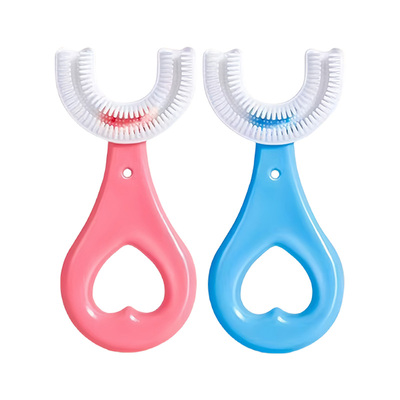 儿童U型牙刷软硅胶宝宝刷牙神器