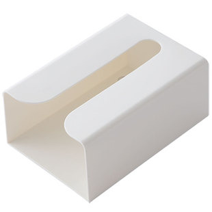 卫生间纸巾盒厕所抽纸盒家用客厅创意挂壁式厨房无痕免打孔收纳盒