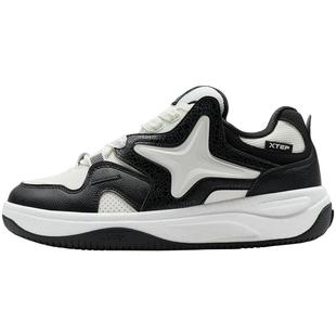 特步STAR-X面包鞋|2025冬季新款情侣休闲鞋女板鞋男款运动鞋男鞋