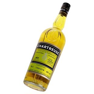查特黄香甜酒/黄荨麻酒Chartreuse Yellow Liqueur 法国进口洋酒