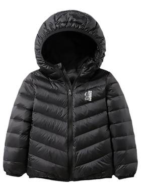 正品史努比儿童轻薄羽绒服白鸭绒
