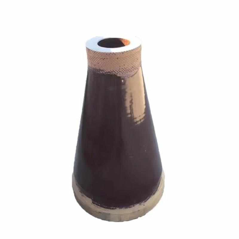 高压绝缘瓷套静电除尘器配件 瓷瓶环保设备锥形电瓷 瓷缸湿电除尘