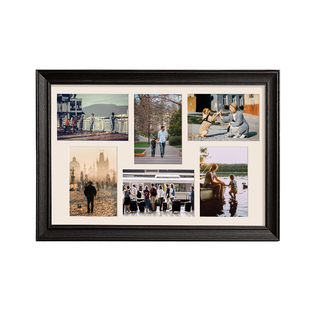 洗照片做成相框摆台照片打印挂墙6寸空框六高级感定制diy宫格组合