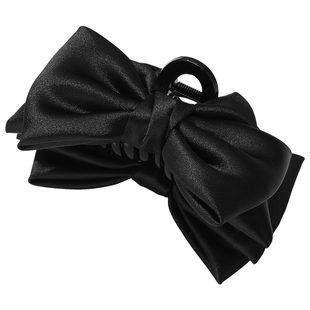 DODOGOGO法式在逃公主蝴蝶结抓夹女款2025新款发饰黑色高级感发抓