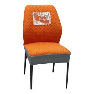 餐厅餐桌椅子套罩弧形家用全包加厚四季通用靠背椅套凳子座套坐垫