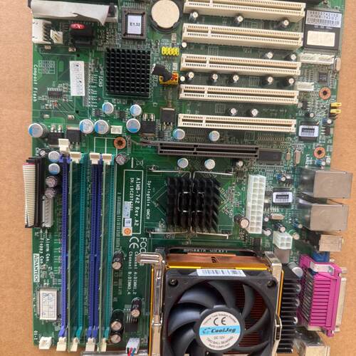 溢价-研华 AIMB-742 REV. A3双ISA槽  送CPU
