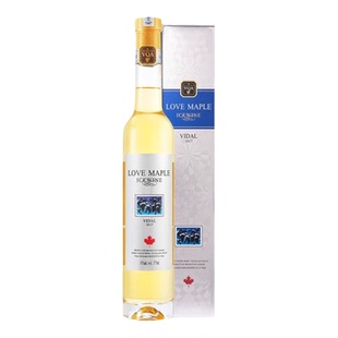 双支配盒 加拿大冰酒375ml 爱晚枫威代尔白冰葡萄酒 派利特瑞 VQA