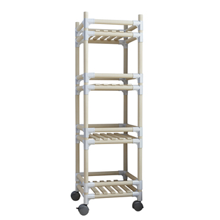 多功能实木置物架 书架 多层阳台 厨房 客厅收纳架落地锅架储物架