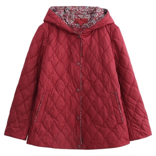 依佈中老年妈妈装2024冬装新款棉服外套轻薄小棉袄老太太大码棉衣