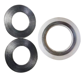 金属缠绕石墨垫片内外环耐高温不锈钢碳钢密封垫基本型石墨垫D型