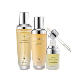 慈丹金花葵紧致抗皱精华水抗氧乳液紧致霜祛皱淡纹精华油补水保湿