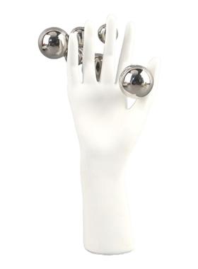 简约抽象树脂白色手掌雕塑摆件