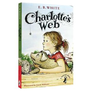 235元8件 Charlotte's web 夏洛特的网 holes别有洞天 数星星仙境之桥英文原版小说进口外国儿童文学书籍纽伯瑞奖作品青少年小说集