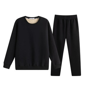 看守所专用套装冬季加绒衣服过冬加厚衣物男女卫衣服刑人员外套