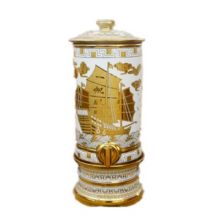 陶瓷净水缸储水罐全铜水龙头玻璃泡酒瓶不锈钢龙头紫砂缸配件水嘴