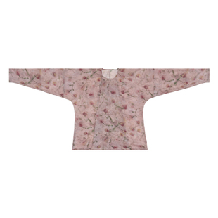 谜阿凰【花涧梦圆领衫】唐制温柔风汉服上衣仿花罗长裙夏小个子女
