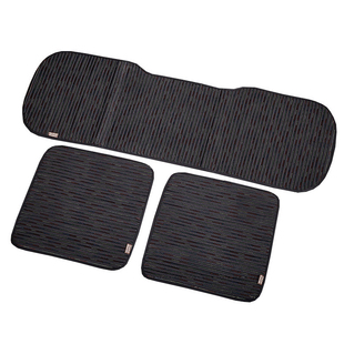 汽车坐垫单片四季通用荞麦壳朗逸后排座椅夏季凉垫三件套亚麻座垫