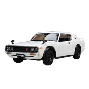美驰图1:24尼桑2000GT-R仿真合金汽车模型玩具男生情人节礼物摆件