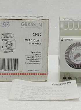 GR?SSLIN 02.28.0011.1 TALENTO 211 ANALOGUE TIME SWITCH 230VA