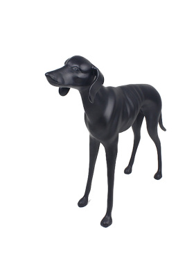 树脂简约风威玛猎犬拉布拉多摆件