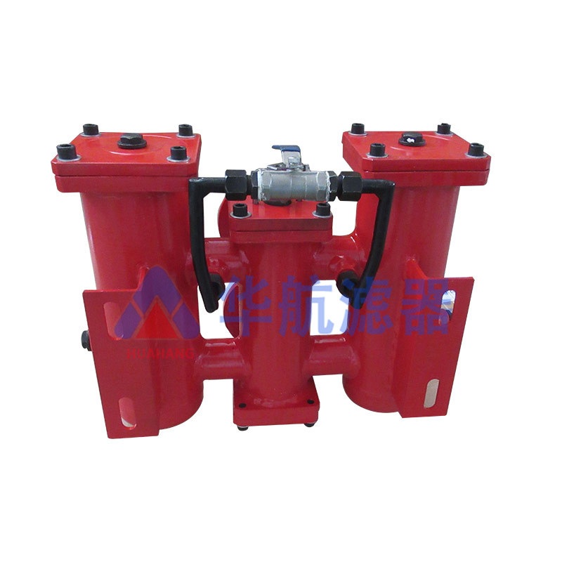 供应SRLF-330*10P双联滤油器 双联过滤器 SRLF双筒回油过滤器