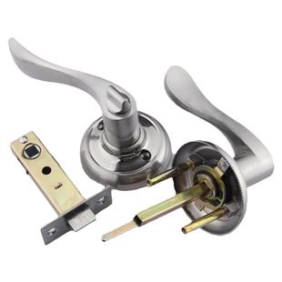 意利原子房门锁室内卧室球形锁三柱执手锁卫浴门球锁三杆式把手锁