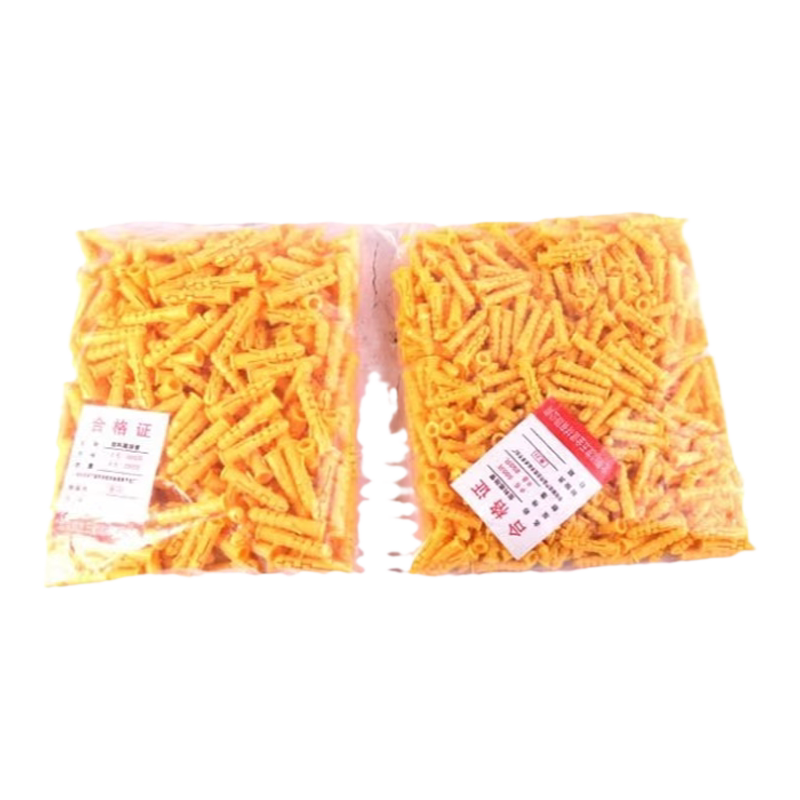 小黄鱼塑料膨胀管螺丝栓塞色