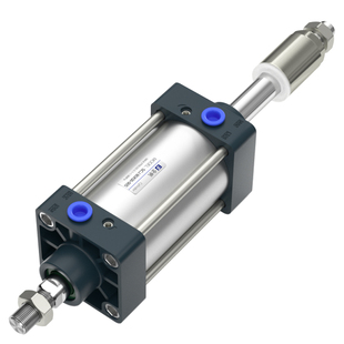 小型冲压气动可调行程气缸大全大推力长行程SCJ32/40/63X100-50S