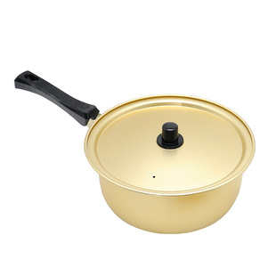 网红街头泡面锅小煮锅韩式拉面锅家商用摆摊方便面煮面锅汤锅铝锅