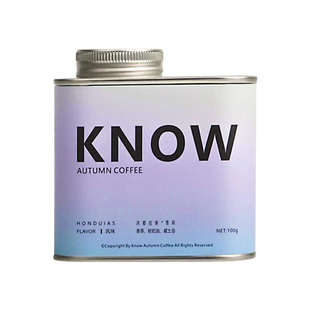 KNOW知秋咖啡 洪都拉斯雪莉  咖啡豆 阿拉比卡精品单品手冲咖啡