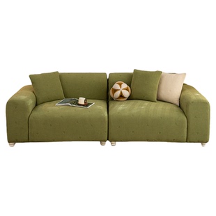 复古奶油绿沙发套罩2026新款防猫抓沙发罩全包万能套四季通用盖布