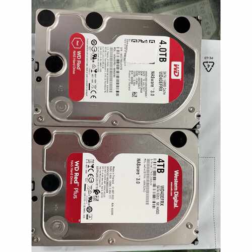 询价-WD40EFRX-68N32NO 2个全好盘
