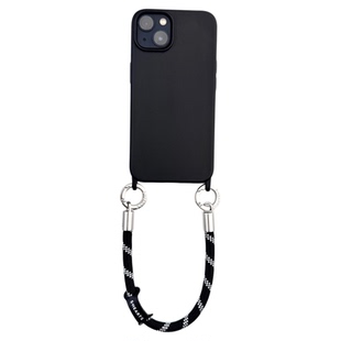 SHEARTS双环电话手提款挂绳短款双扣百搭结实8mm手机手腕挂绳链女