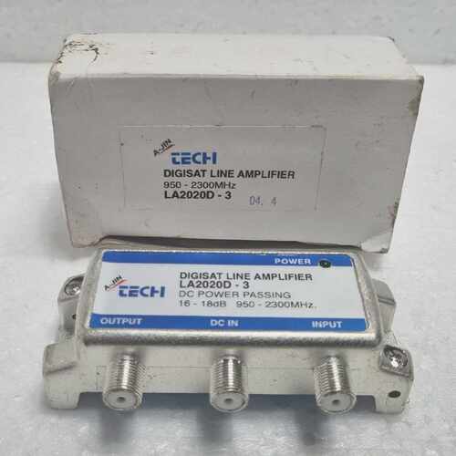 A-Jin Tech LA2020D-3 Digisat Line Amplifier 950-2300NHz