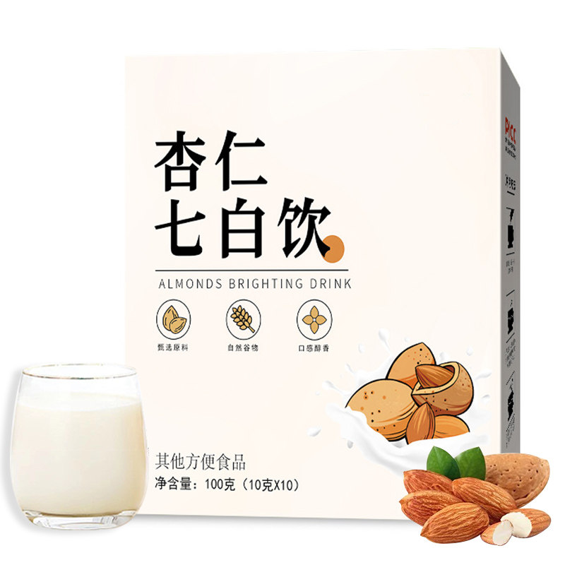 杏仁七白饮营养早餐代餐粉