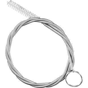 冰箱空调排水孔疏通器家用不锈钢带毛刷管道结冰堵塞清理刷疏通器