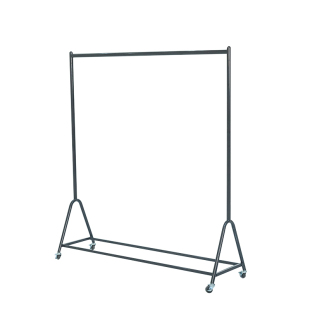 服装店展示架挂衣架落地式专用单杆水管龙门童装店货架可移动带轮