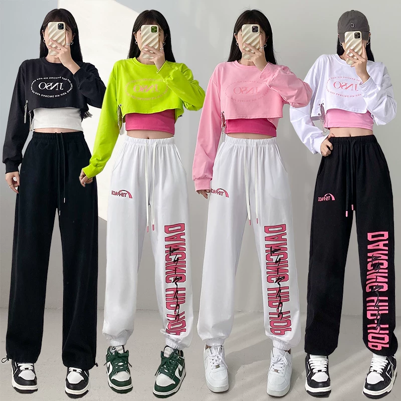 Sweet and Spicy Jazz Sir Dance Clothing Женский комплект, платье для KPOP танцев, танцы, осень-зима, уличные танцы, групповая выступление