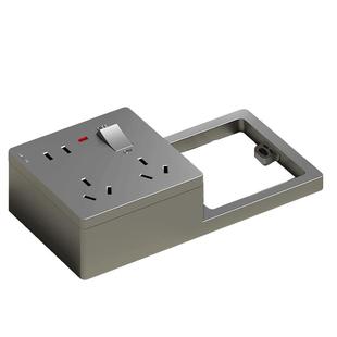 86型扩展插座开关面板左右上下多功能拓展转换器多孔位插排接线板