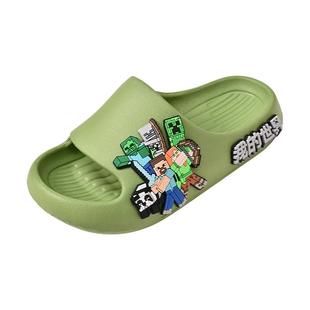 我的世界儿童拖鞋男童新款防滑男孩室内青少年凉拖洗澡小男孩卡通