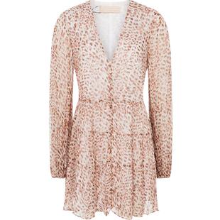 【折扣】KEEPSAKE 女士简约剪裁设计气质长袖休闲迷你连衣裙